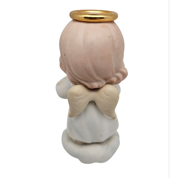 Vtg Enesco 1996 June Pearl Birthstone Precious Moments Collection Figurine - Picture 2 of 3